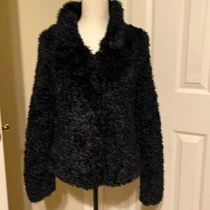 Never worn Women’s Fuzzy Jacket